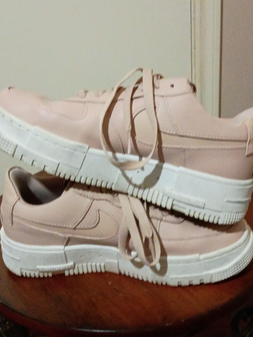 Nike AF1 Air Force 1 Pixel Particle Beige CK6649-200 Rose Pink Color Women’s 8 - Picture 12 of 14